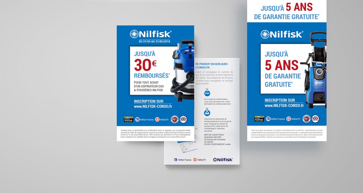 Supports commerciaux Nilfisk