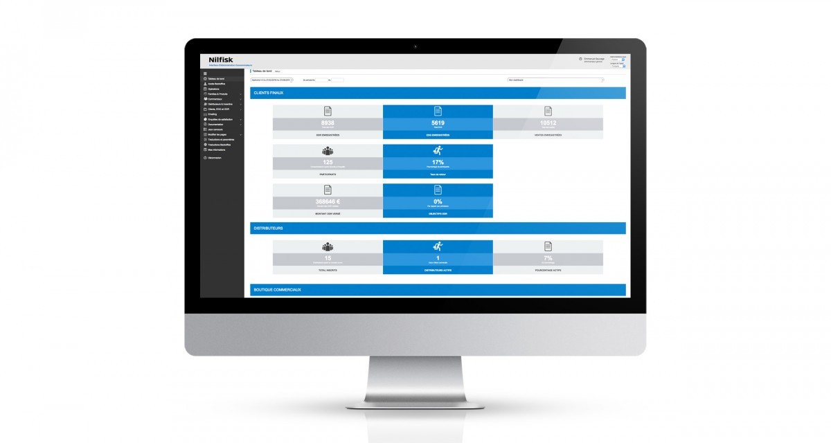 Dashboard YourNilfisk