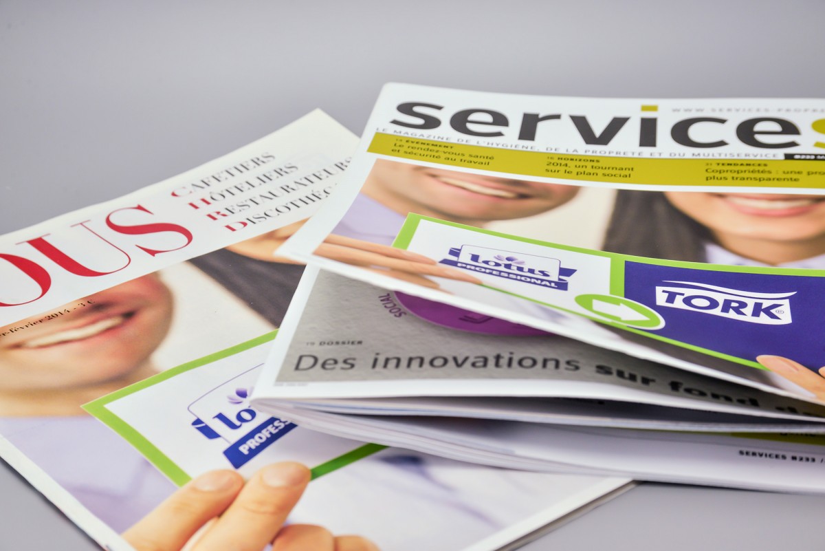 Campagne presse Lotus devient Tork — visuel 1